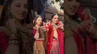 Sajna ❤Veidhehi Nair, sheersha tiwari | Shrimad Ramayan actress #ramayan #bts #Urmila#Mandvi