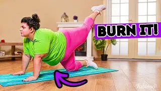 Lose weight in 3 min! Easy home workout for lazy people