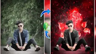 Rose effect photo editing tutorial | Rose photo editing tutorial in Snapseed |