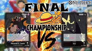 TEACH vs IMU | TIPS for WINNING in WORLD TOURNAMENTS | One Piece TCG