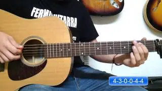 Como Tocar Basket Case de Green Day en GUITARRA ACÚSTICA - Fácil