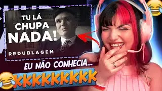 PRIMEIRA VEZ VENDO PABOLLO!!😂 Peaky Blinders + Eu e o Robô do Cão (Paródia Redublagem)