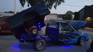 Bada$$ Cars at Monday Car Cruise Downtown Hammond