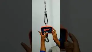 kalibrasi timbangan digital sojikyo crane scale 300kg