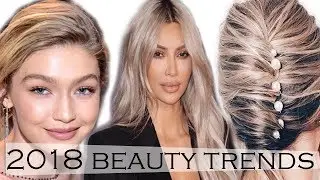 2018 Makeup Trends: Long Hair, Bright Eyes & More!