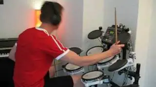 EnBee [Funkatized] playing drums on TD-8