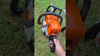 Sound comparison Stihl Ms172 vs Ms170 chainsaw. #michaelstoolbench #stihl #ms172  #ms170 #chainsaw
