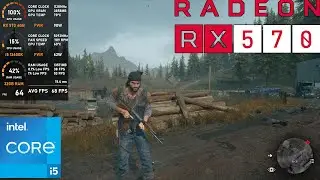 RX 570 4GB | Days Gone - 1080p All Settings