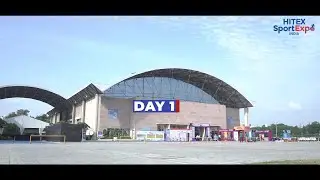 Here's a glimpse of Day 1 at HITEX SportExpo!