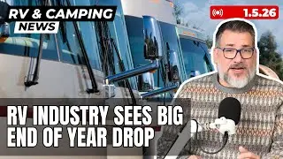 New Nat'l Park Pass Details, RV Shipments Drop, KOA Revenue Flat