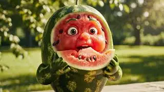 Watermelon Baby&rsquo;s Fruit Adventure 🍉 | Funny & Cute Animated Journey