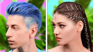 HOW TO LOOK GORGEOUS || Cool Hairstyling Ideas, Beauty And Makeup Trends And Fashion Tips