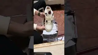 Unboxing Air Jordan 4Retro OG FC #jordan #snickers #retro #jordan4