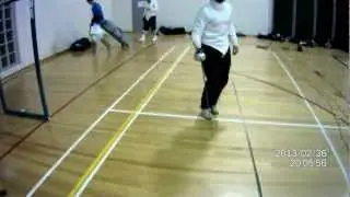Fencing Training with Epee & Helmet Cam 1