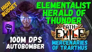 [POE] 100M DPS Elementalist HoT Autobomber Build, Teaser, T17, Ubers