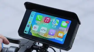 GreenYi Motorcycle Carplay DVR Dash CamGPS | Wireless Android Auto | Tire Pressure Monitor System