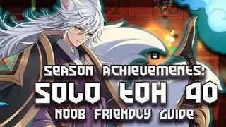 Tower of Horizon 40 No Damage Season Achievement ft. Garam Noob Friendly Tutorial
