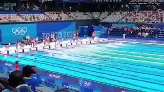 Alexander Shah Nepal Topped 1st Heat in 100m Freestyle Swimming 🏊&zwj;♀️ 🇳🇵#alexshah&nbsp;#olympics&nbsp;#nepal