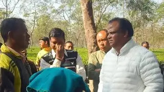 Alipurduar MP Visit Chuapara tea garden
