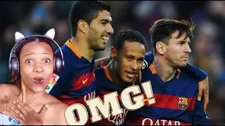 Messi -Suarez -Neymar |MSN Skills & Goals - First Time Reaction