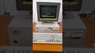 ✅Retro PC:1992year IBM 486SX33 startup Windows 95 ✅ #retrocomputing #vintagecomputers #retropc