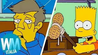 Top 10 PEGGIORI COSE fatte da BART SIMPSON!