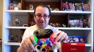 Splatoon 2 Nintendo Switch Pro Controller Blogger unboxing