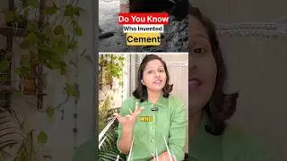 Inventor of Cement - @Sajavatkar #sajavatkar #cement #buildingmaterials #shortsfeed_