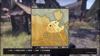 The Elder Scrolls Online: attempting to spy on Aelif skyshard location