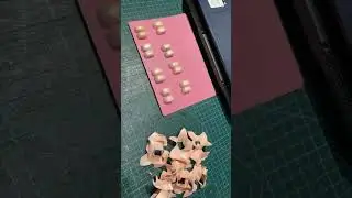 Ha llegado el momento de termoformar, te sugiero hacerlo doble, para un mejor acabado.
