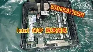 Intel NUC BOXNUC8i7BEH1(i7-8559U) 8GB+Intel 660P 512GB M.2 SSD