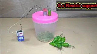 😱how to make mini chilli cutter at home science project mini cutter 👍
