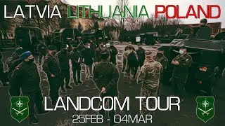 LANDCOM in Latvia, Lithuania & Poland (TOUR VIDEO)