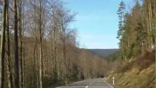 Fahrt durch den Nord-Schwarzwald