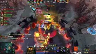 RAVEN pudge carry, late game comeback!