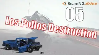 BeamNG Drive 05 - Los Poller Destruction