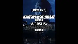 Jason vorhess (fvj) vs Michael Myers (hk) happy halloween 🎃 #1vs1 #edit