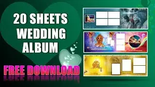 Creative Wedding Album Design Templates 12x36 Download | Latest 2019 Creative Wedding Album Design