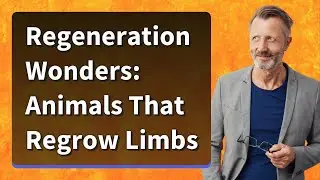 Regeneration Wonders: Animals That Regrow Limbs