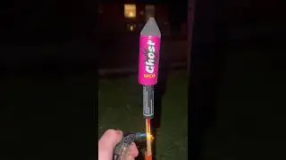 Nico Ghost Rakete &bdquo;F2&ldquo; #fireworks #pyro #feuerwerk #silvester #firecracker #loud #crackers #rocket