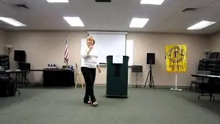 Toastmasters Jokemaster Cyndi Caldwell