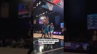 🤯 Kelsey Plum bucket AND-1 | Unrivaled women's basketball #shorts #short #basketball WNBA #WNBA
