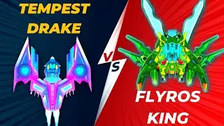 Alien Shooter Flyros King vs Tempest Drake Ship | Zambario Gamers