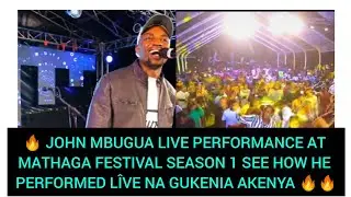 🔥MATHAGA FEST SEASON NAILED IT!🔥 JOHN MBUGUA & TONNY YOUNG MUGITHI L&Icirc;VE PERFORMANCE 🔥🔥