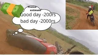 practice  crash and bike recovery  \ how to change gear shaft  \ impulse \dirtbike