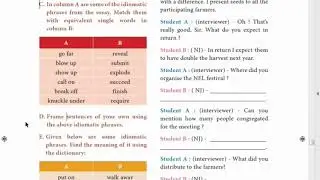 10th Std English (TN Samacheer) - Lesson 6 - Vocabulary
