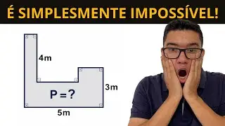 Desafio de Matem&aacute;tica: Qual &eacute; o Per&iacute;metro Dessa Figura?