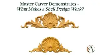 Comparing Shell Motifs in Architectural Woodcarving #woodcarvingtips #woodworking #woodcarving