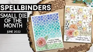 Spellbinders Small Die of the Month | June 2022  | Stylized Border Trio