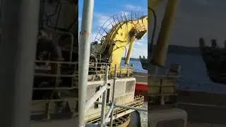 #dredging works#liebherr #liebherr 995